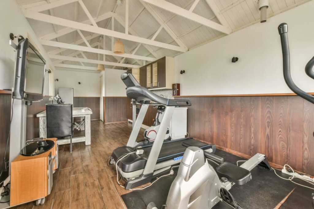 Isolamento garage interno per una palestra senza condensa