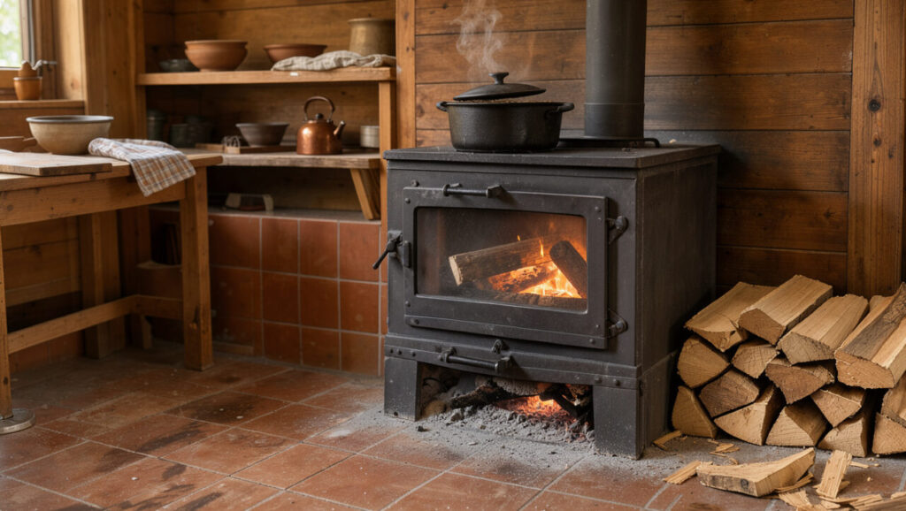 Come scegliere una stufa a legna con forno per cucinare e riscaldare casa